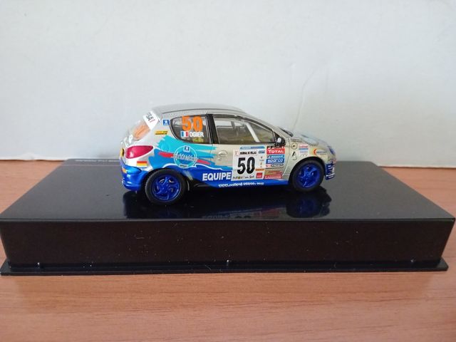 Peugeot 206 xs Ogier Rally Cardabelles 2006 1/43