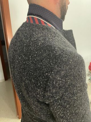 Abrigo EL GANSO gris talla 46