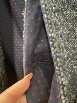 Abrigo EL GANSO gris talla 46