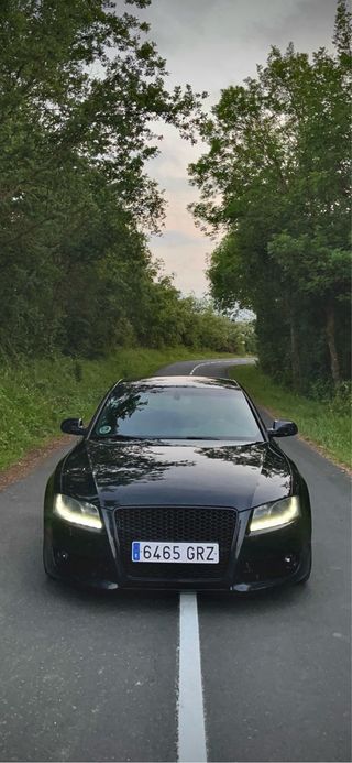 Parrillas Audi A5 - Negro brillo 