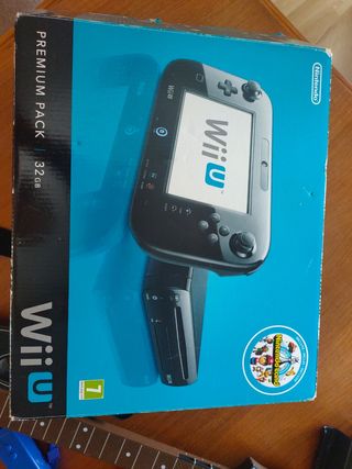 Wii U 32 GB+ 13 juegos +guitarra guitar Hero 