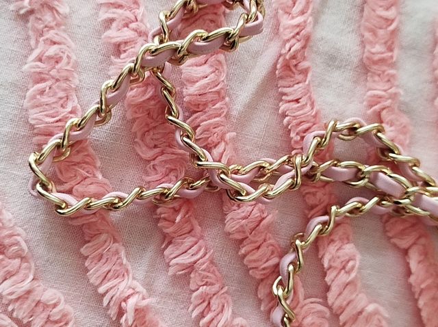 Chanel - neceser tweed rosa