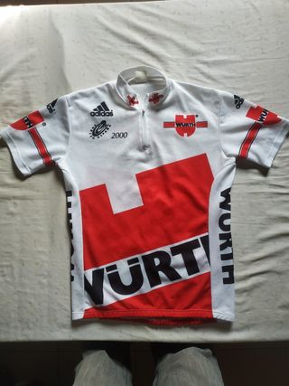 Maillot vintage Wurth vuelta 2000