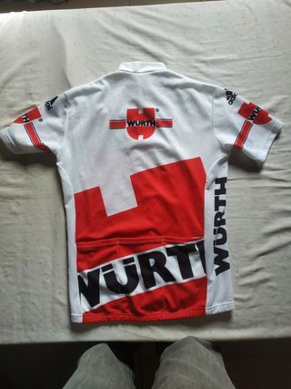 Maillot vintage Wurth vuelta 2000