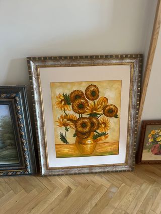 Cuadro Girasoles Van Gogh
