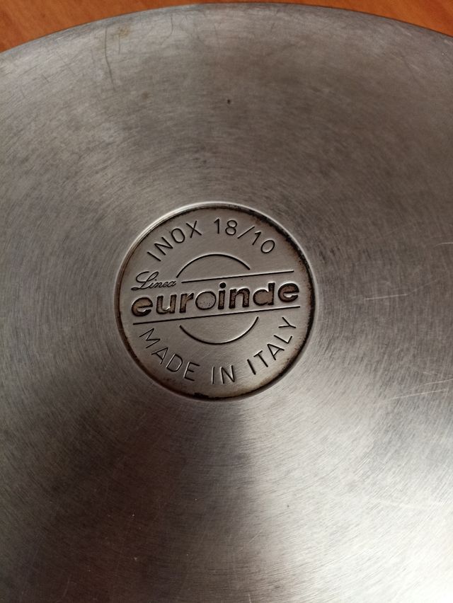 Olla acero inox. 18/10 + accesorios