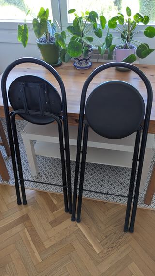 Sillas altas plegables - 2uds
