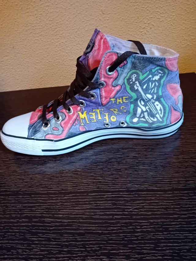 Zapatillas Meteors pintadas a mano