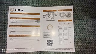 Pietra Moissanite 0.2 ct bianco
