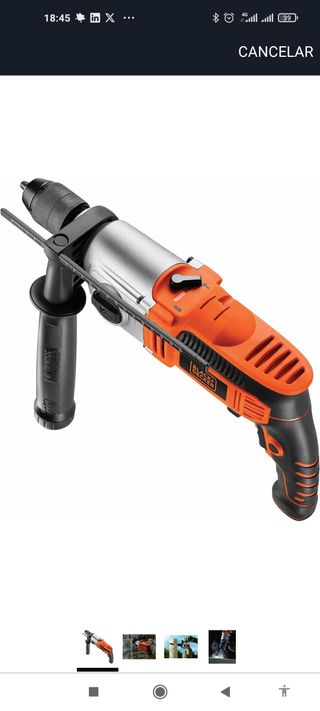 Taladro percutor BLACK+DECKER KR8542K