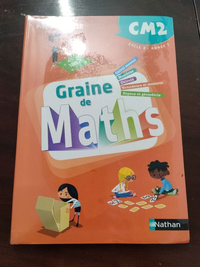 Graine de Maths - Manuel CM2 - 2017