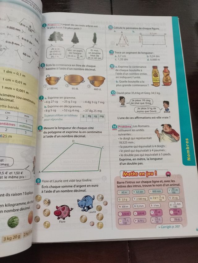 Graine de Maths - Manuel CM2 - 2017