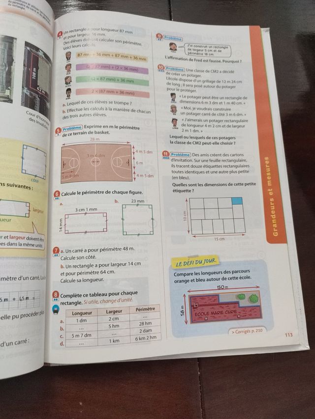 Graine de Maths - Manuel CM2 - 2017