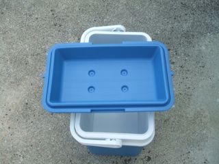 Nevera portátil azul Thermolympic