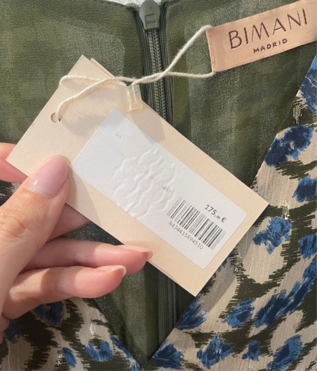 Vestido BIMANI estampado flores