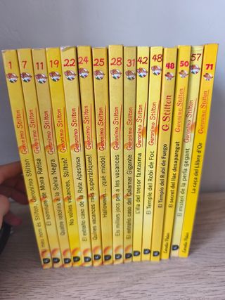 Libros Gerónimo Stilton 