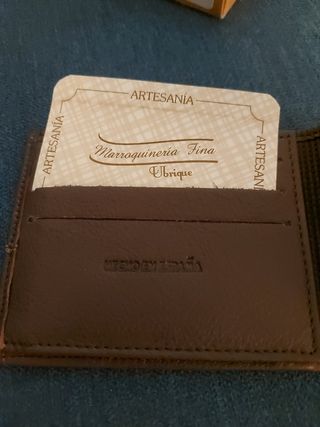 Cartera Artesania marrón