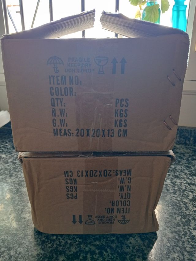 2 Apliques LED Madera-Blanco