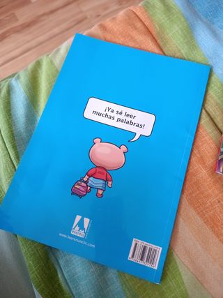 Libro vocabulario lectura niños 4-5 años