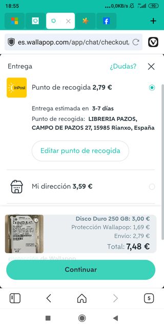 Disco Duro Hitachi 250GB