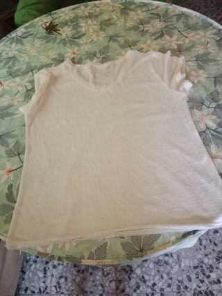 Camiseta calavera blanca