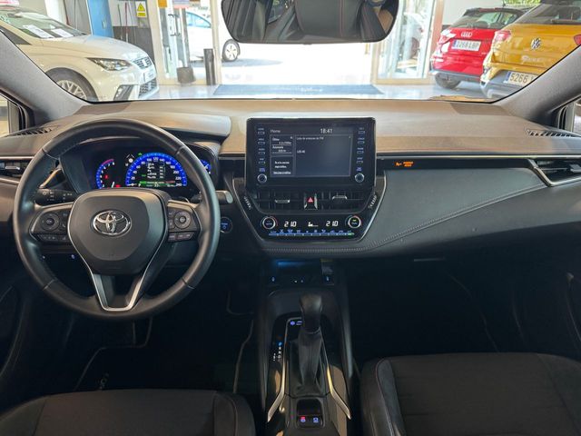 Toyota Corolla 2.0 180H GR-SPORT.- " HIBRIDO ".- " PEGATINA ECO ".- " BAJO CONSUMO ".- " GARANTIA OFICIAL TOYOTA RELAX ".- " MUY EQUIPADO ".-
