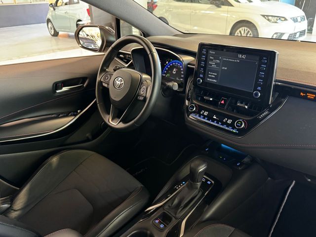 Toyota Corolla 2.0 180H GR-SPORT.- " HIBRIDO ".- " PEGATINA ECO ".- " BAJO CONSUMO ".- " GARANTIA OFICIAL TOYOTA RELAX ".- " MUY EQUIPADO ".-