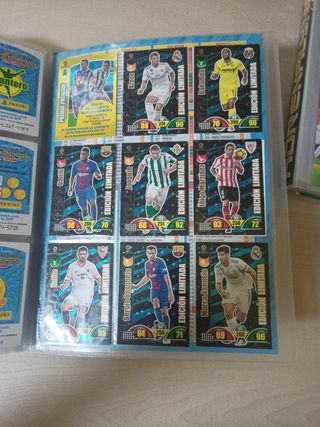 Álbum Adrenalyn XL completo LaLiga 2017-18