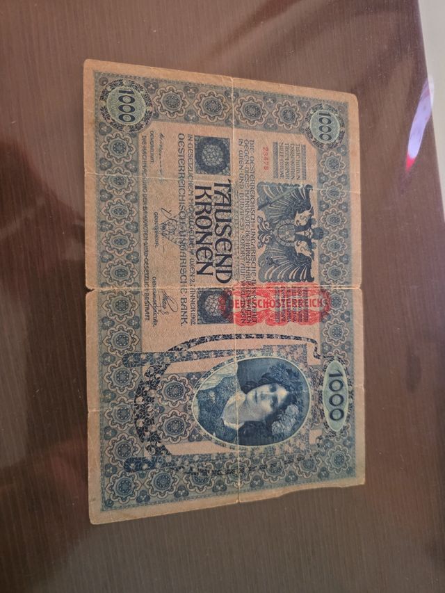 Billete 1000 Coronas (Koronas) 1902.