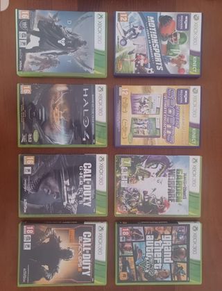 8 Videojuegos Xbox 360