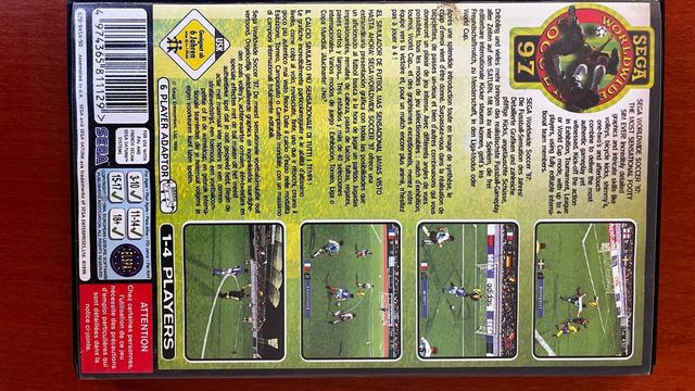 Sega Saturn - Worldwide Soccer 97