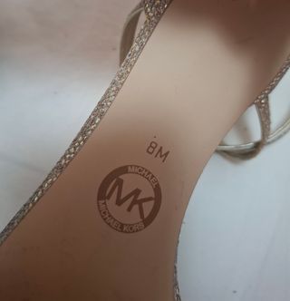 Sandalias Michael Kors doradas