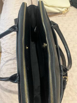 Maleta Portátil Piel Negra