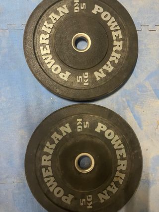 Discos halterofilia Boomfit 10kg - 2uds