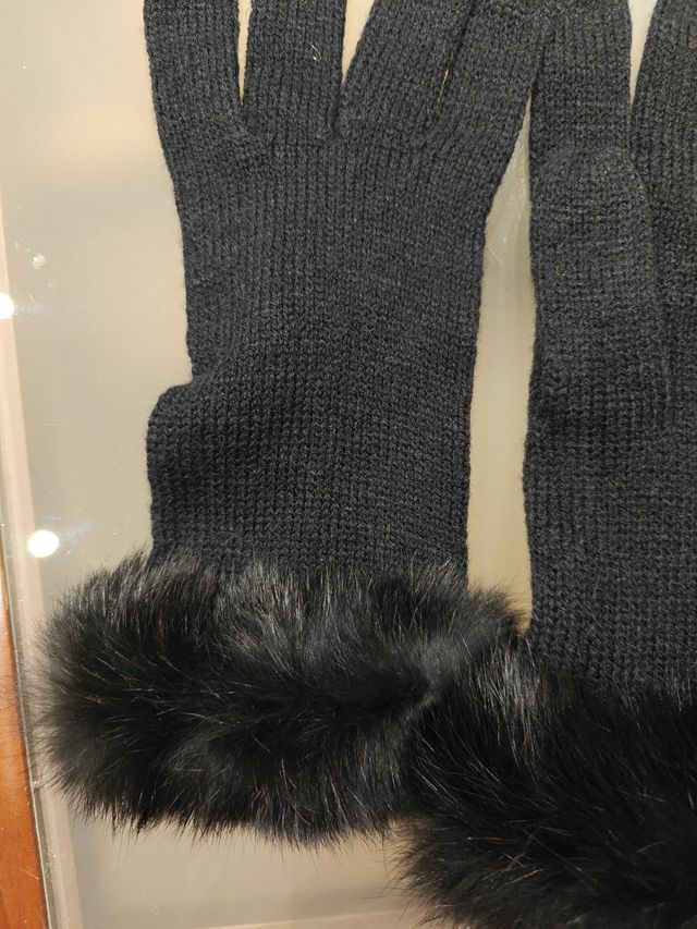 Guantes lana negros - Invierno