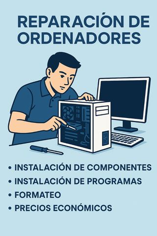 Reparación ordenadores