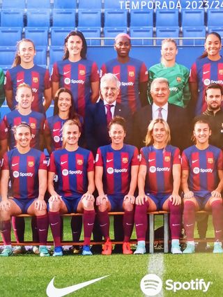 POSTER DOBLE FC BARCELONA 23-24 FUTBOL FEMENINO