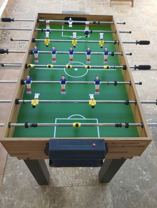 Mesa multijuegos. Billar, futbolín... 
