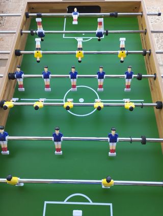 Mesa multijuegos. Billar, futbolín... 