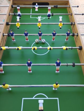 Mesa multijuegos. Billar, futbolín... 