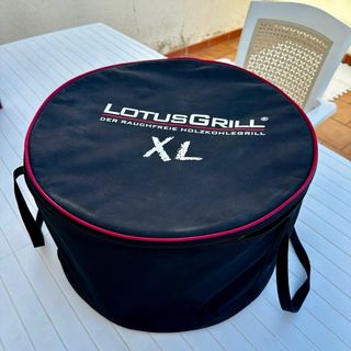 LotusGrill XL - Barbacoa portátil morada