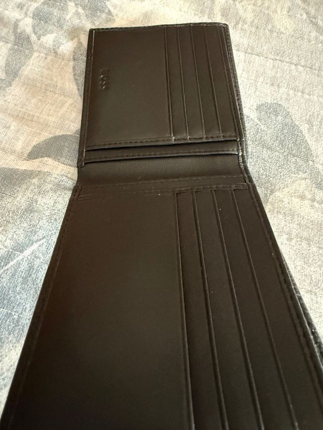 Cartera Hugo Boss Negra