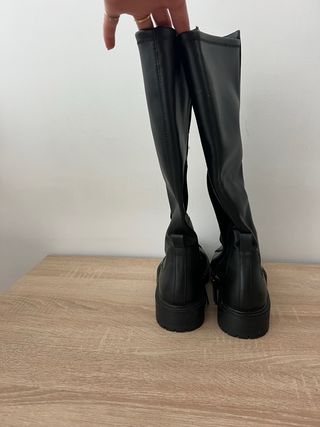 Botas altas negras Zara - Talla 38