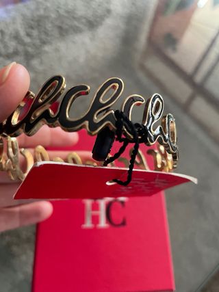 Pulsera Carolina Herrera - Dorada y Negra
