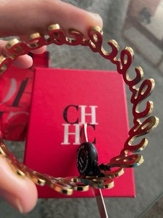 Pulsera Carolina Herrera - Dorada y Negra