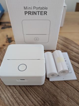 Mini impresora portátil - Blanca
