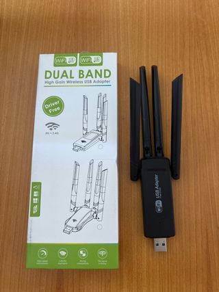 Adaptador USB Wifi Dual Band