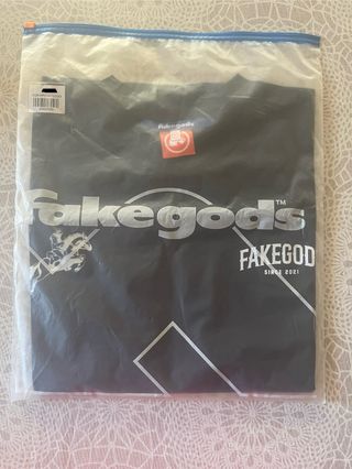 Camiseta FakeGods Negra - Talla M