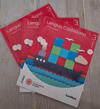 LENGUA CASTELLANA 3 PRIMARIA (3 libros)