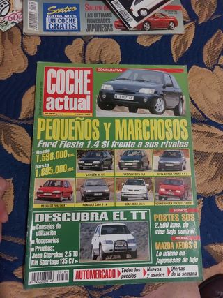 Revistas coche actual años 90 lote